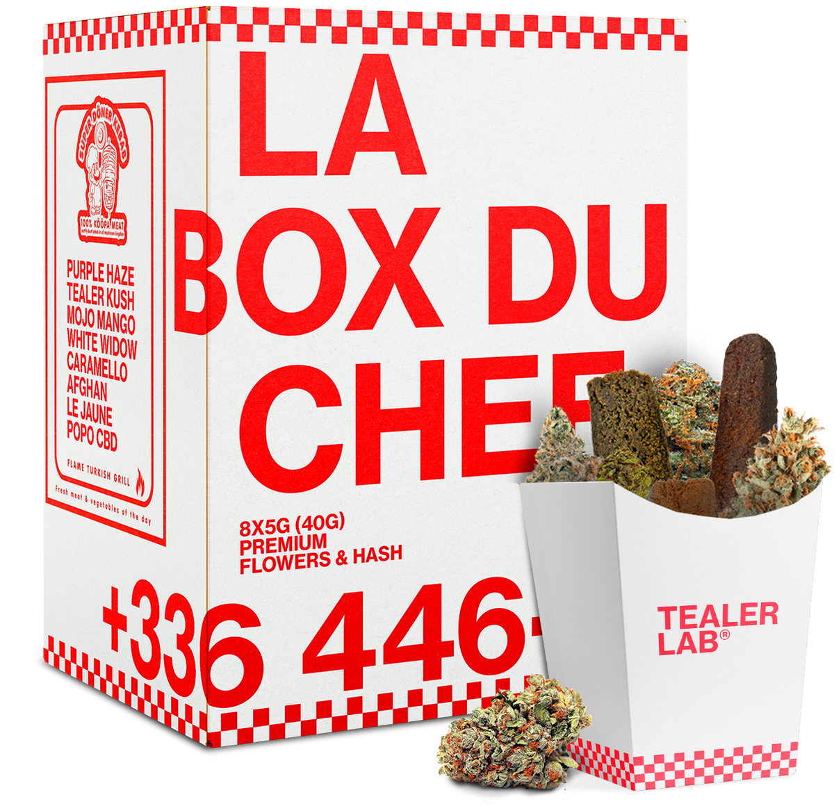 BOX DU CHEF 40G CBD 🍟