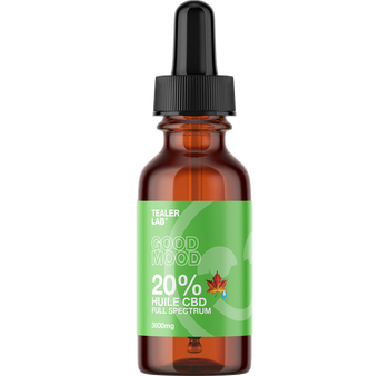 CBD-Öl 20 % Vollspektrum – Natur 🍁
