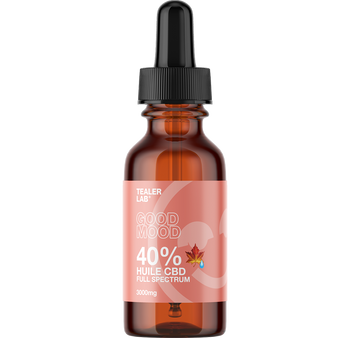 CBD-Öl 40 % Vollspektrum – Natur 🍁