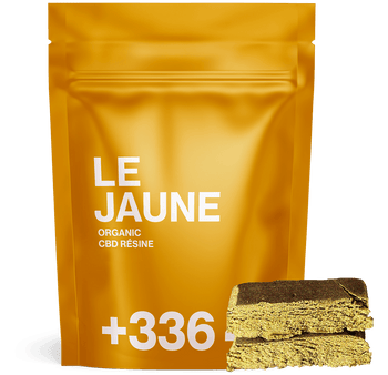 Le Jaune Hash - Résine CBD | TealerLab 