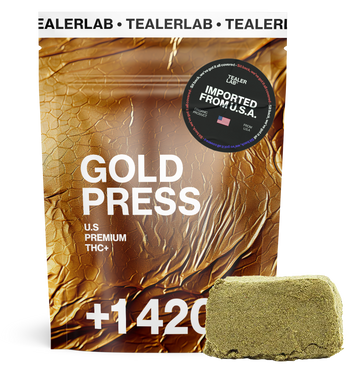Gold Press Hash THC+